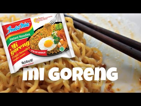 Mi Goreng Instant Noodle Taste Test. 