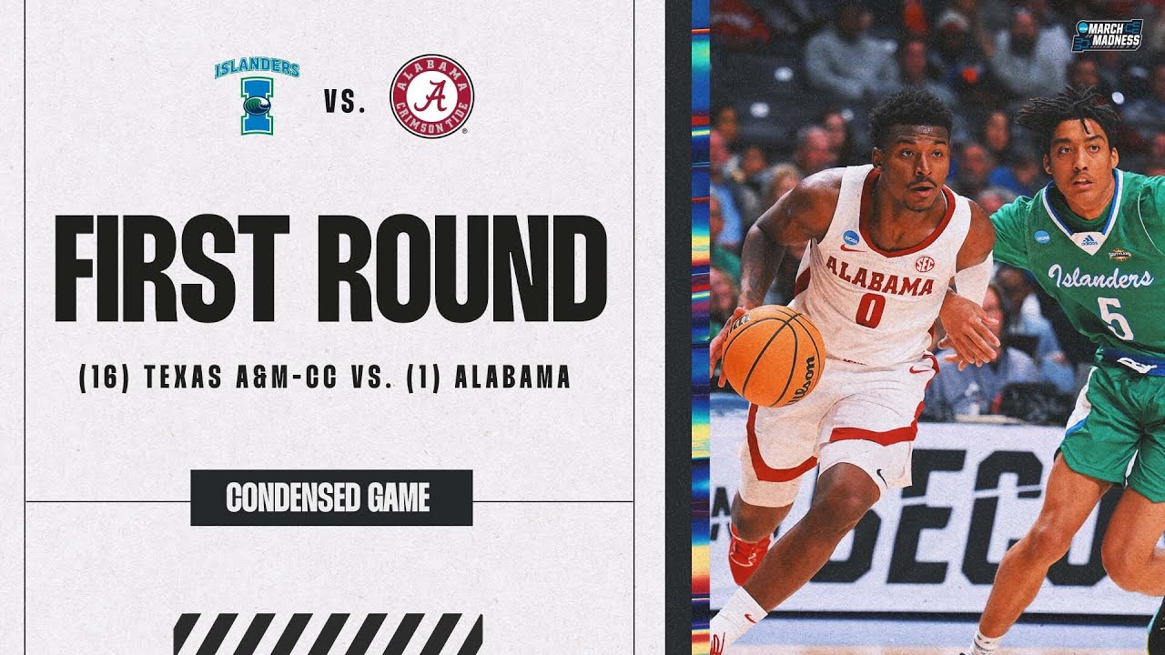 Alabama vs. Texas A&M-Corpus Christi - First Round NCAA tournament ...