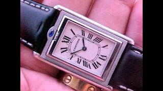 Cartier Tank Basculante Watch - Paul Pluta Prestige Watch Review Special
