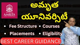 Amritha University | Engineering Offered Courses | Fee Details | Placements