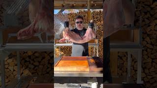 Cabrito Or Baby Goat Asador Style Al Frugoni - Open Fire Cooking