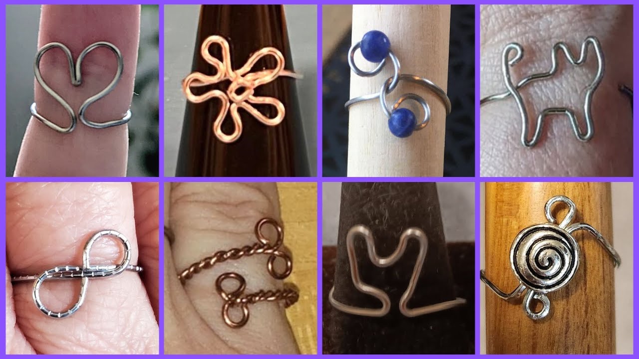 Viewers' Creations 10Day Paperclip RingMaking Challenge YouTube