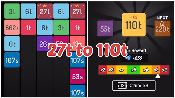 27t to 110t : How to play X2 Blocks with easy Strategy