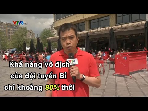 Cổ động viên Bỉ: Khả năng vô địch của ĐT Bỉ "chỉ khoảng 80% thôi"| VTV24