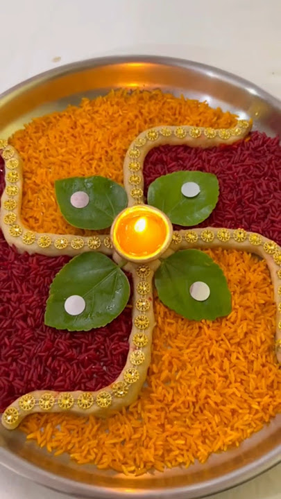 Pooja thali decoration #youtube #shorts #ytshorts #pooja #poojathali #decoration #decor #diy #ideas