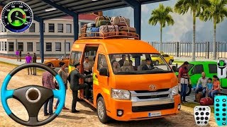 New Toyota Hiace Games - Coach City Van Driving Simulator 2026: Minibus Sim 3D - Android Gameplay screenshot 4
