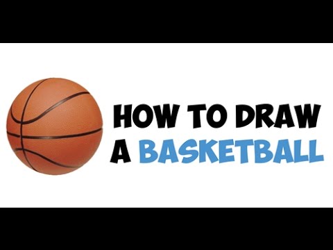 How to Draw a Basketball Easy Step by Step Drawing Tutorial Lesson