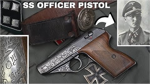 Engraved Mauser HSC Belonging to SS Officer Otto Kron