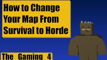 Unturned Map Editor: Changing a survival map to a horde map