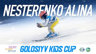 Goloseev Kids Cup IV (February 2023), Nesterenko Alina