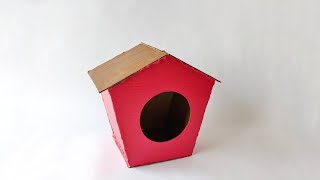 DIY Bird House with Cardboard | DIY Bird House Ideas | Cardboard Crafts | Dinesh Arts