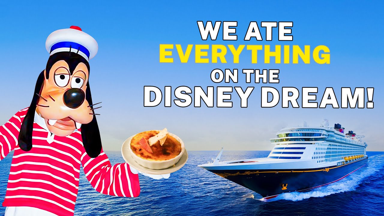 Мы съели ВСЕ на Disney Dream!