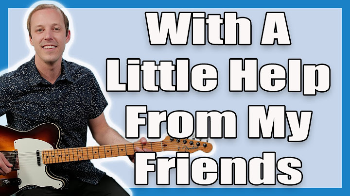 With a Little Help from My Friends Guitar version - Guitar performance video thumbnail