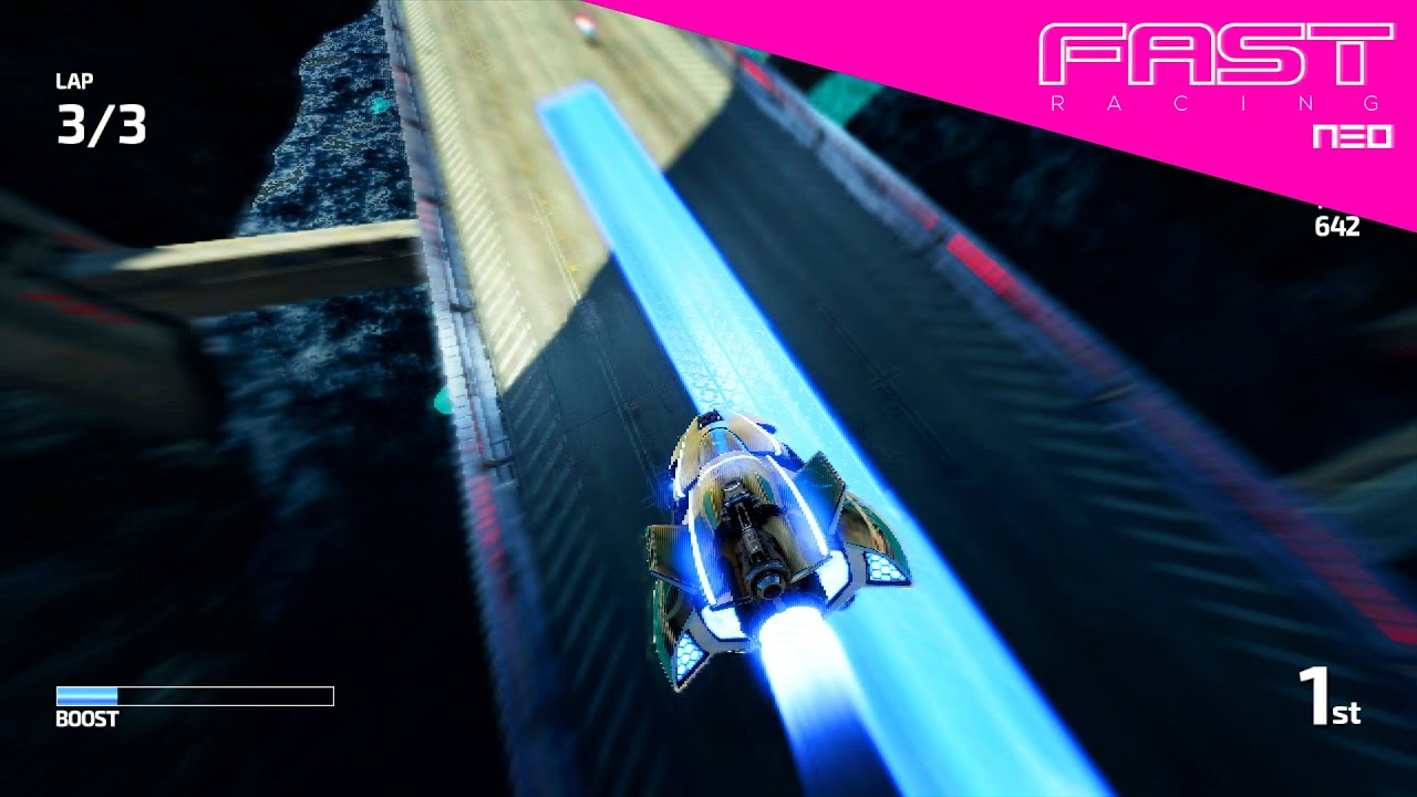 FAST Racing Neo - That was close! [Wii U] - YouTube
