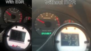2002 Mustang GT EGR Delete MPG and Injector Duty (Before and After)