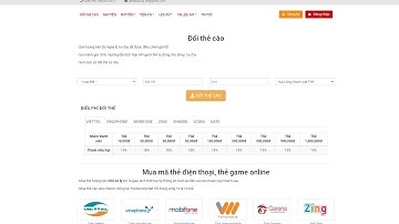 [SHOP GIÁ RẺ] WEBSITE GẠCH THẺ CÀO TỰ ĐỘNG , MUA BÁN THẺ VIỄN THÔNG - GAME , CHỈ VỚI 150K |ANORI.VN