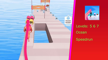 Hair Challenge - Icy Region - Speedrun - Level 4 to 6 - Gameplay Walkthrough 1