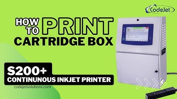 S200+ Continuous Inkjet Printer || Latest Live Video || #codejet