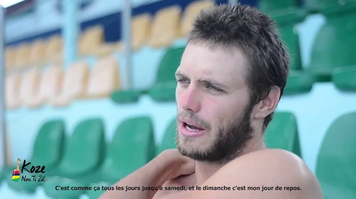 Bradley Vincent - Mauritian Swimming Champion