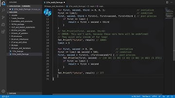 Golang Deep Dive P1 - L22 - Multi Form of FOR loop