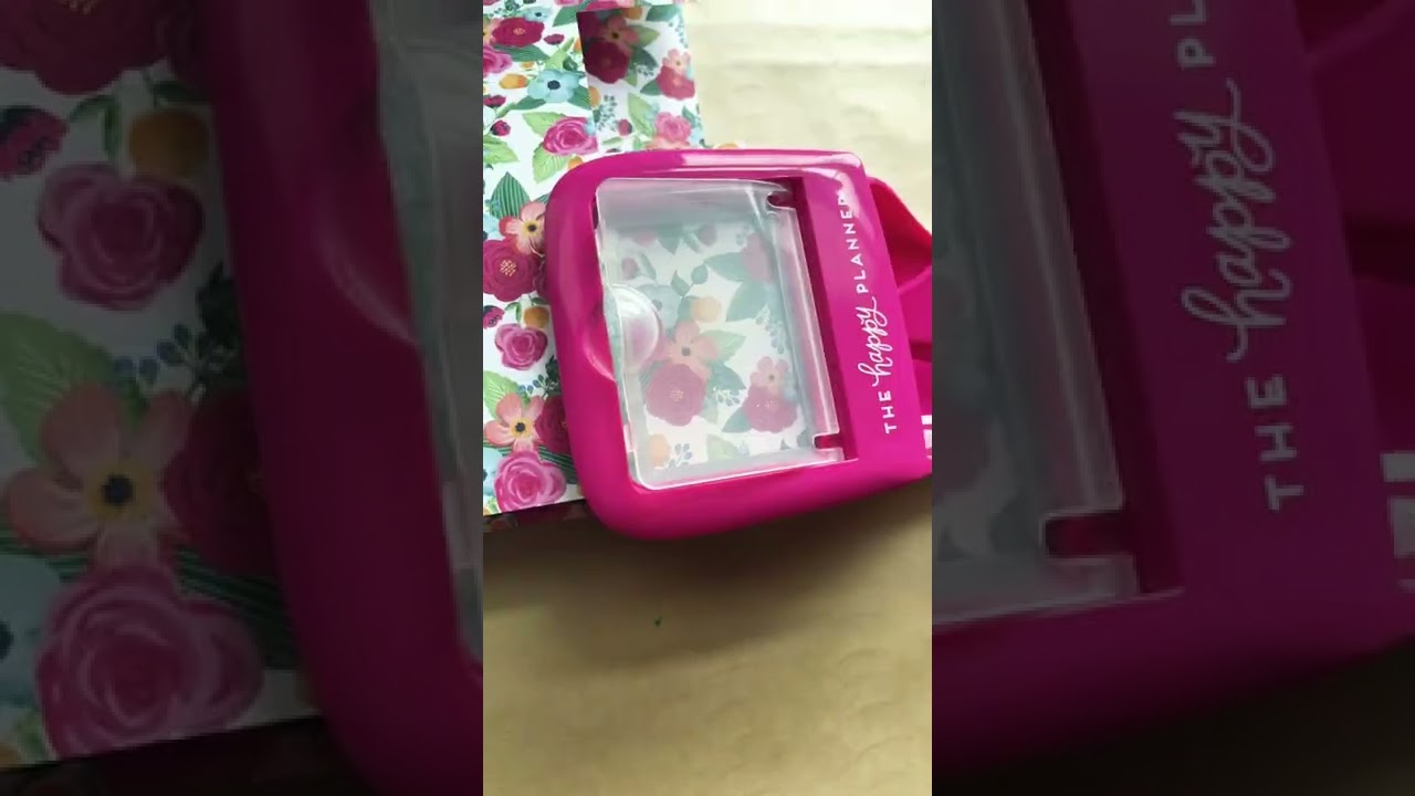 Using scrapbook paper in the BIG Happy Planner