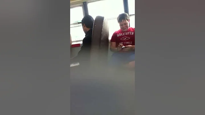 eli rapping on the buss