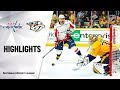 NHL Highlights | Capitals @ Predators 10/10/19