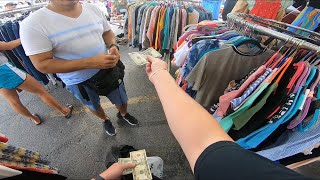 PAYING VENDORS MORE THAN THEY WERE ASKING, HE GOT MAD AT ME AND TOLD ME I HAVE NO LIFE AT THE FLEA!