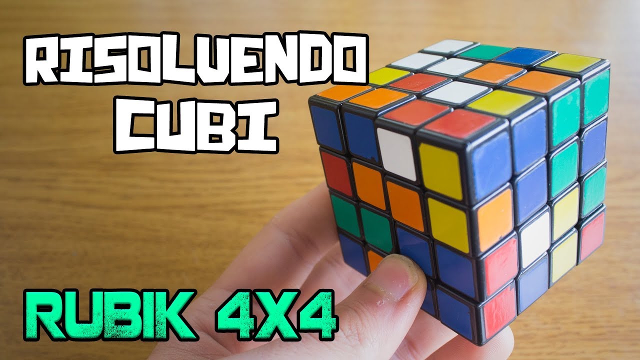 Risolvo il Cubo di Rubik 4x4, HD, Italiano