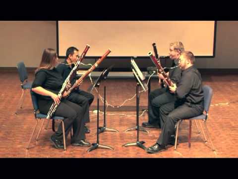 Serenata Agitato for Bassoon Quartet by Jerry Sieg