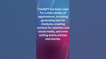Facts about ChatGPT #shortsvideo #shorts #ai #artificialintelligence #youtubeshorts #chatgpt