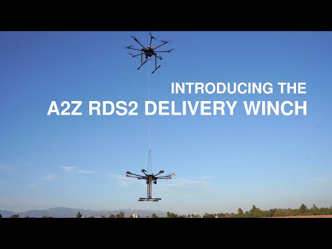 A2Z RDS2 Delivery Winch & RDST Cargo Drone