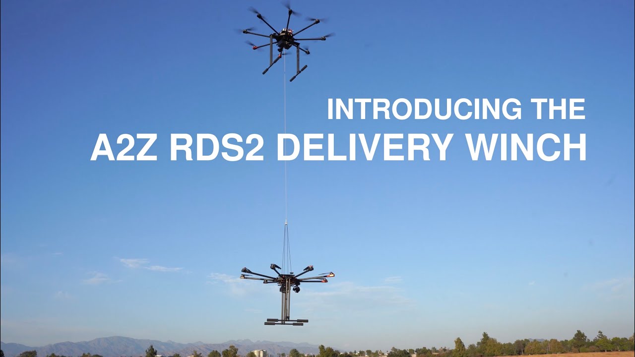 A2Z Drone Delivery New Tether 22 Pounds - DRONELIFE