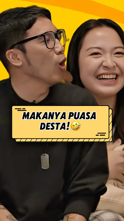 Desta disuruh puasa sama Vincent‼️🤣 #desta #bernadya #vindes #shorts