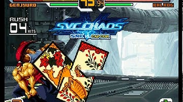 SNK vs. Capcom - SVC Chaos (SNK 2003)  Attract Mode 60fps