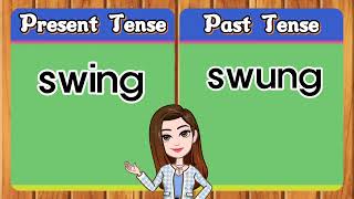 MOST COMMON IRREGULAR VERBS | Past Tense and Present Tense | Part 21