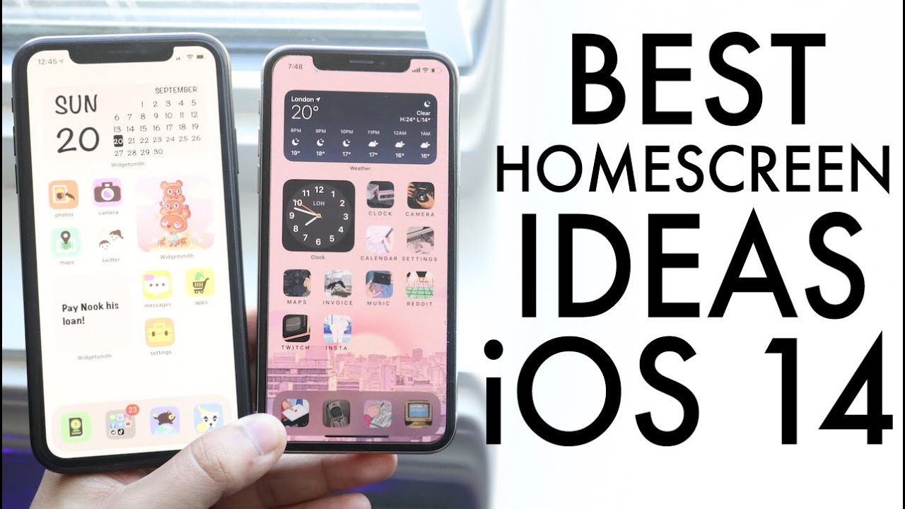 BEST iOS 14 Home Screen Ideas! - YouTube