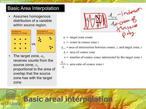 M9 Basic Area Interpolation