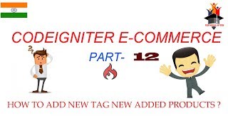 codeigniter ecommerce  part-12