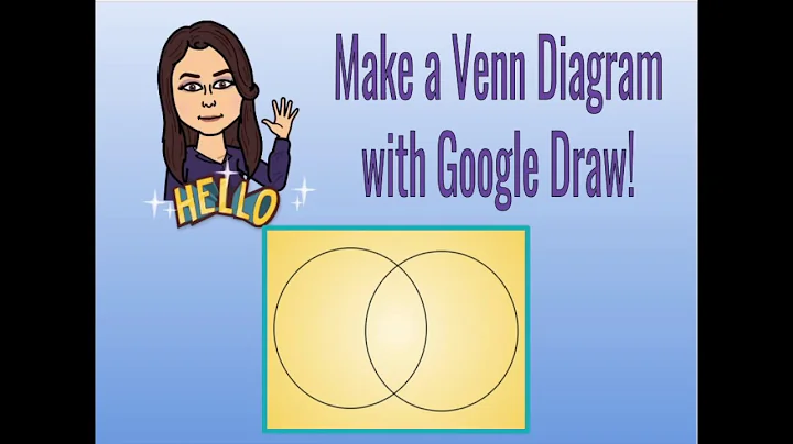Making a Venn Diagram with Google Draw