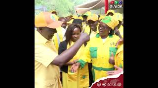 President Ruto warmly welcomed in Nyeri as he hosts UDA grassroots leaders at Sagana State Lodge