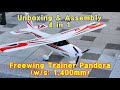 01. Best RC Airplane for Beginners? Freewing Pandora Unboxing &amp; Assembly
