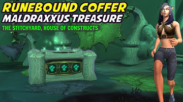 Runebound Coffer (The Stitchyard) - Maldraxxus Treasure