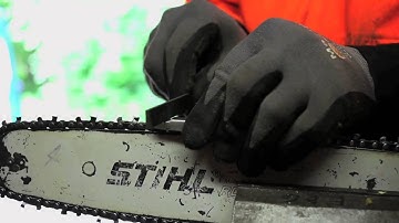 ECC1 - depth + gage  (European Chainsaw Certificate)