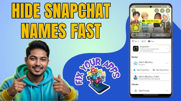 How To Hide Names On Snapchat | Privacy & Nickname Guide (2025)