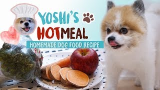 ** this recipe makes 4 meals for 3.5kg pomeranian, 6.5 years old
----------------------------------------------------------------------------------
if you...