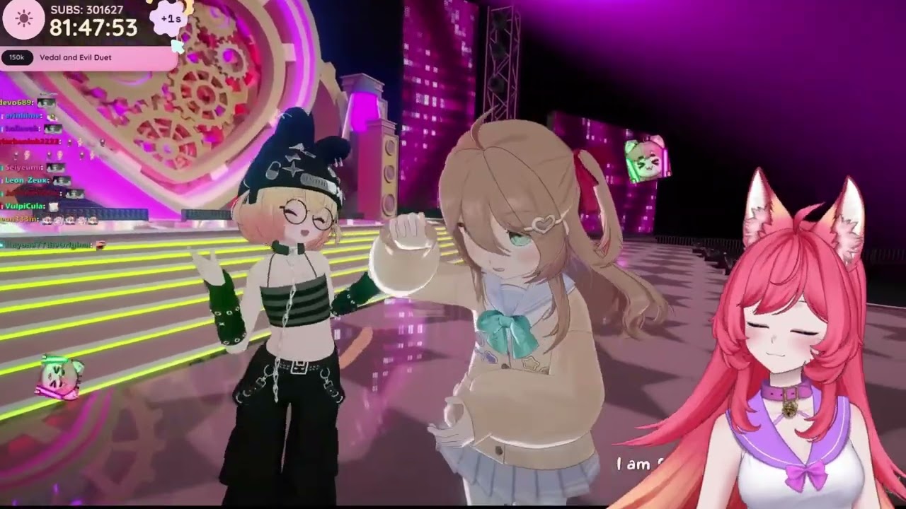 Реакция Kitsunero на лучшие моменты выступления Neuro на Subathon