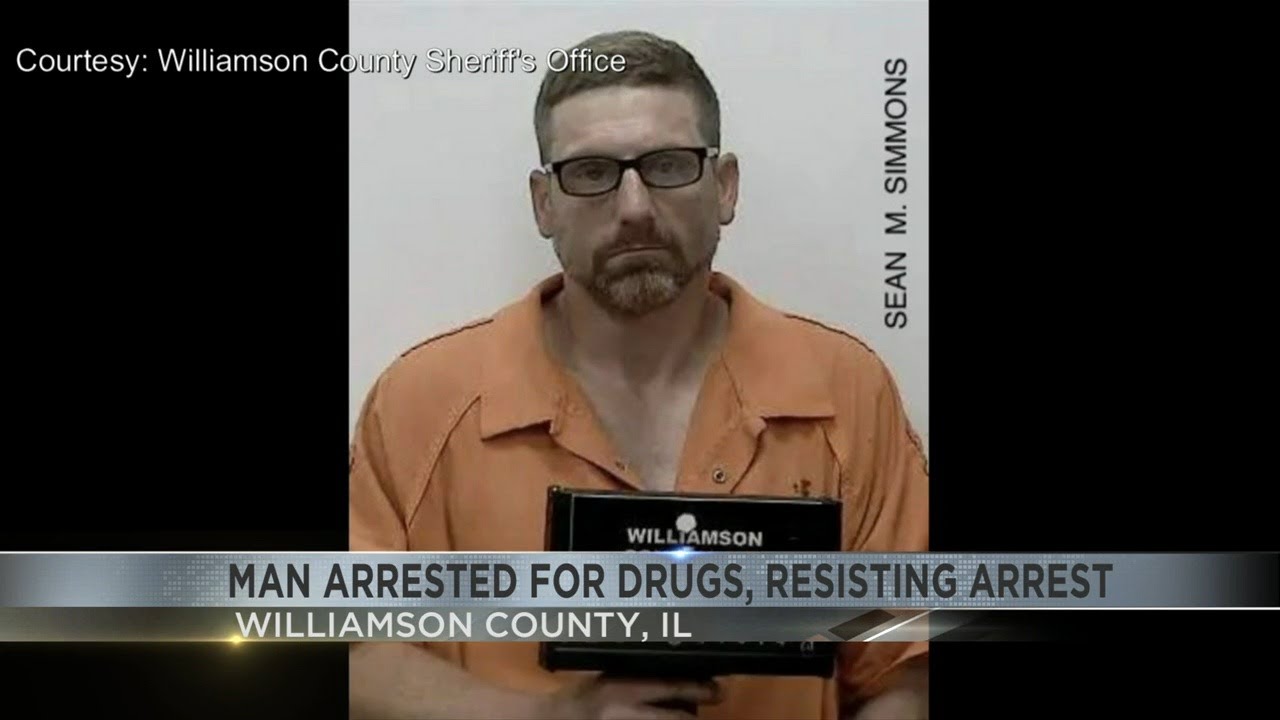 Man facing drug and resisting arrest charges in Williamson County - YouTube