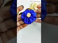 Satin fabric flower diy fabric flower shorts tutorial satin fabricflowertutorial trending