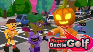 SUPER BATTLE GOLF but WE IN THE BIG CITY screenshot 3